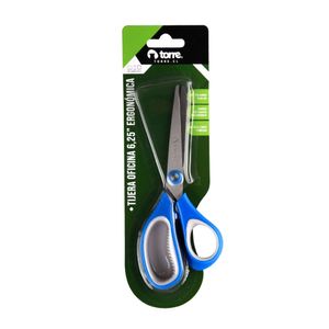 Blister Tijera Oficina 6,25" Ergonómica