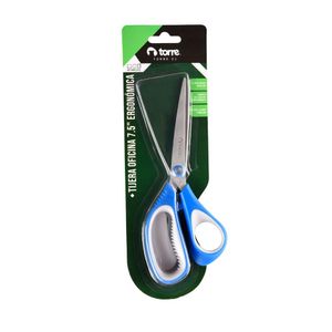 Blister Tijera Oficina 7,5" Ergonomica