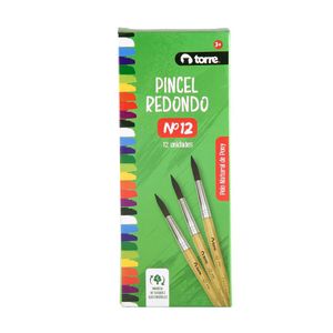 Pincel Redondo N° 12