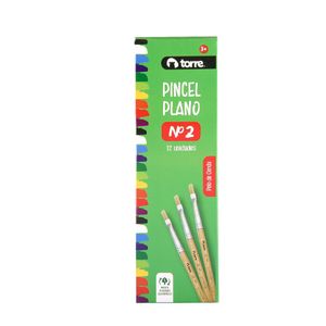 Pincel Plano N° 2