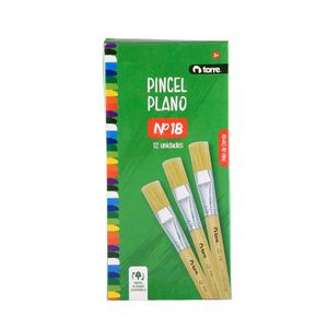 Pincel Plano N° 18