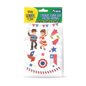Stickers Goma Eva Fiestas Patrias