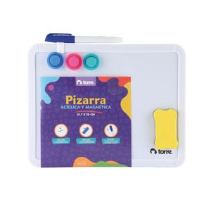 Pizarra Acrilica Magnetica Escolar 21,7 x 28 cm