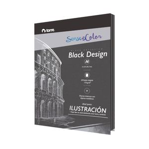 Block Artístico Black 20 hjs. A4