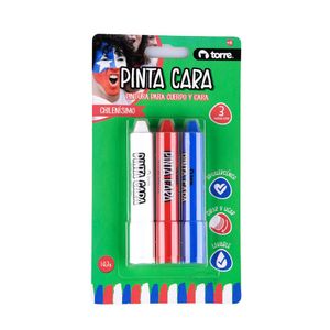 Pinta Caras Chilenisimo 3 Colores