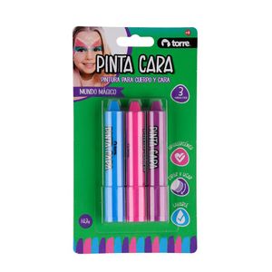 Pinta Caras Mundo Mágico Mix 3 Colores