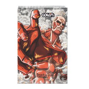 Croquera Attack On Titan 21 x 32 cm 80 hjs.