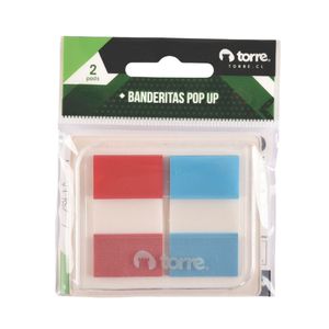 Blister Banderitas Pop Up 2 colores 40 Unid.