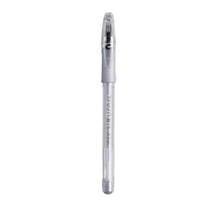 Lápiz Gel Metálico 0,7mm Plateado