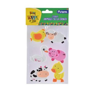 Stickers Goma Eva Animales de Granja