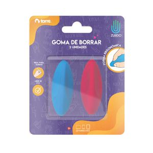 Set Gomas Ergonómicas Zurdos 2 Unid.
