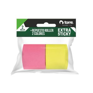 Torre Notes Repuesto Roller Neón 2 Colores