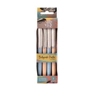Blister 4 Bolígrafos Pasta 1,0 mm Revive Negro