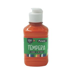Témpera 250 ml Color Naranja