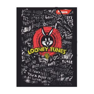 Carpeta Cartón Looney Tunes - C/ Elástico