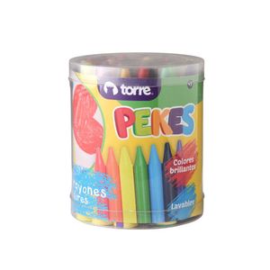 Maxi Crayones 24 Colores Pekes