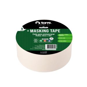 Cinta Masking Color Crema 48 mm x 40 mt