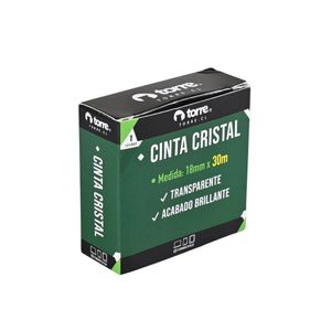 Cinta Tradicional Cristal 18 mm x 30 mt