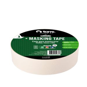 Cinta Masking Color Crema 24 mm x 40 mt