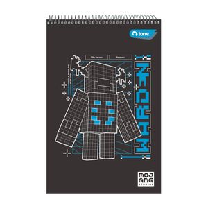 Croquera Minecraft 21 x 32 cms. 80 hjs.