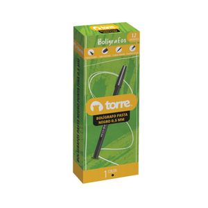 Bolígrafo Pasta 0,5 mm Negro
