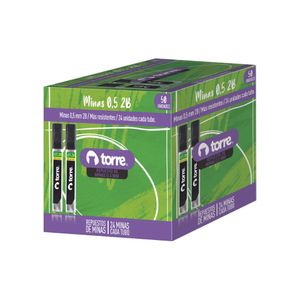 Repuesto minas 0,5mm 2B